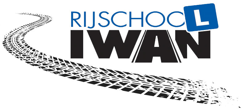 Logo Rijschool Iwan - transparant